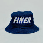 Dark Denim Finer Bucket Hat