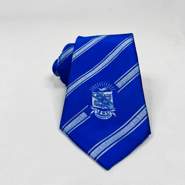 Phi Beta Sigma Monogram Tie