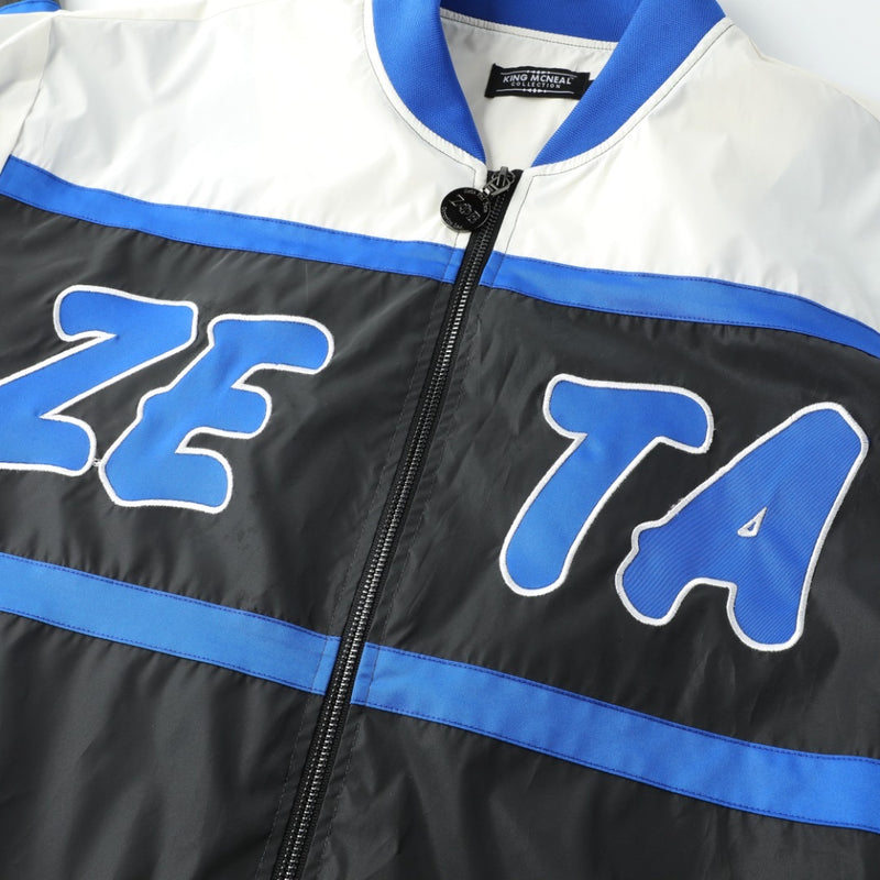 ZPB Black 3M Reflective Bomber Jacket