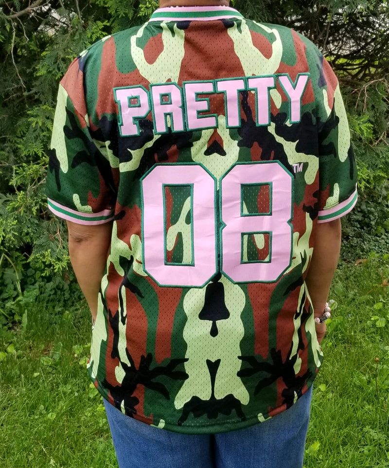 AKA Camo Baseball Jersey