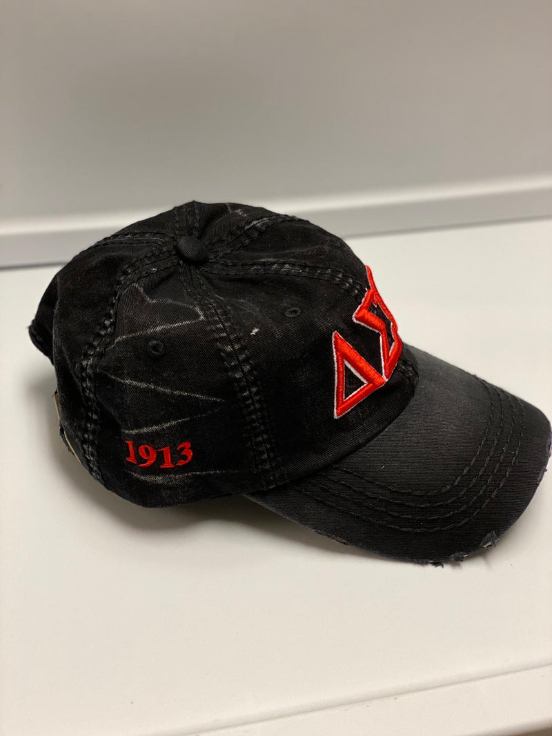 Delta Sigma Theta Black Denim Hat