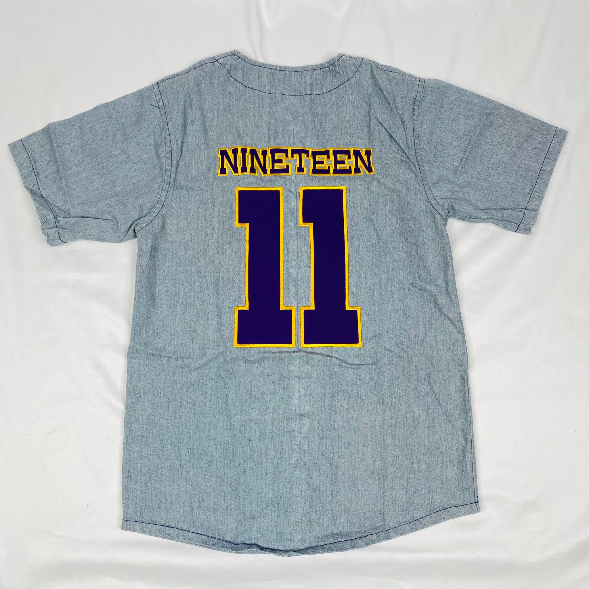 Omega Denim Baseball Jersey