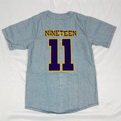 Omega Denim Baseball Jersey