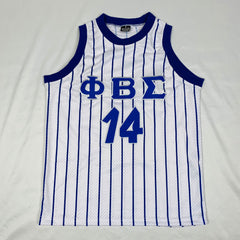 Sigma Pinstripe Basketball Jersey