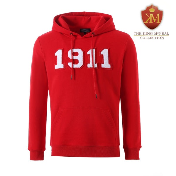 1911 Kappa Red Chenille Hoodie