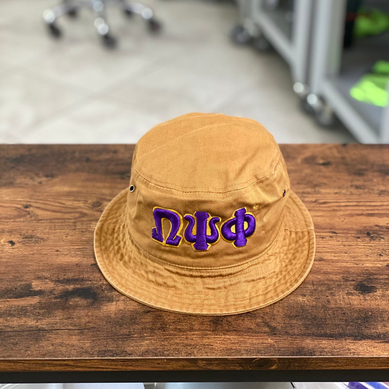 Omega Gold Bucket Hat