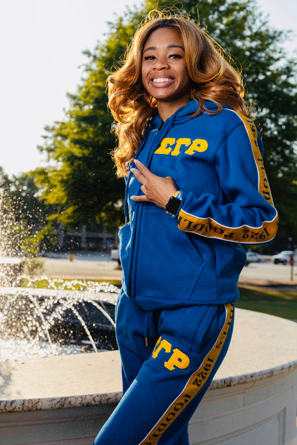 SGRho Tapered Sweatsuit Jacket (Unisex Size)