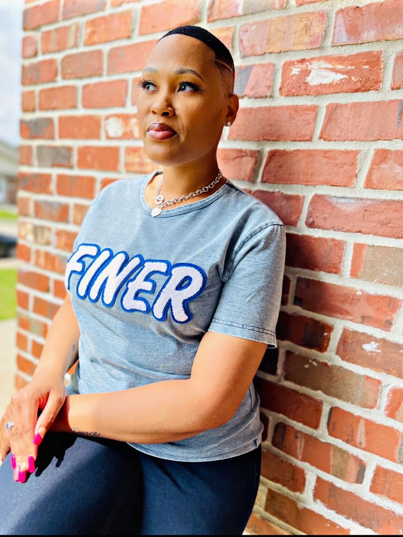 Finer Denim Cheniile Premium Shirt