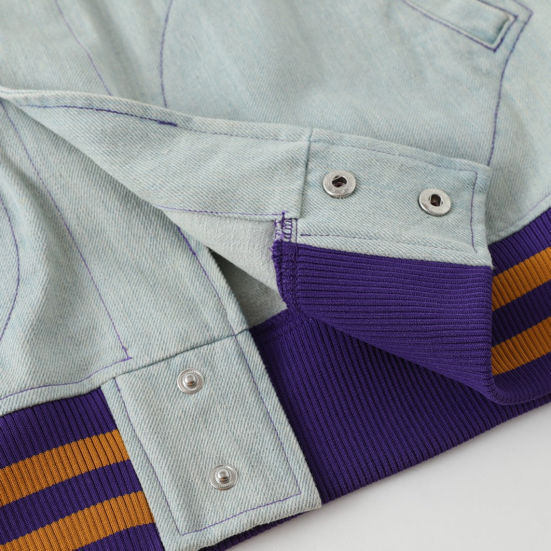 Omega Light Denim Chenille Jacket