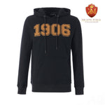 Alpha Black 1906 Chenille Hoodie