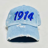 Light Denim 1914 Phi Beta Sigma dad hat