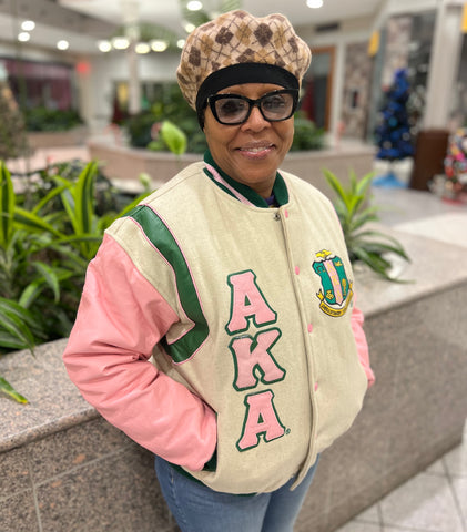 Aka letterman best sale jacket
