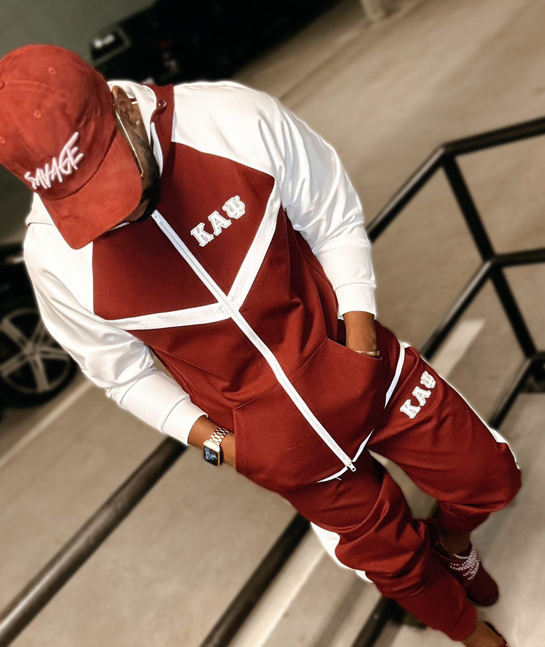 Kappa Krimson Tech Fleece Jacket