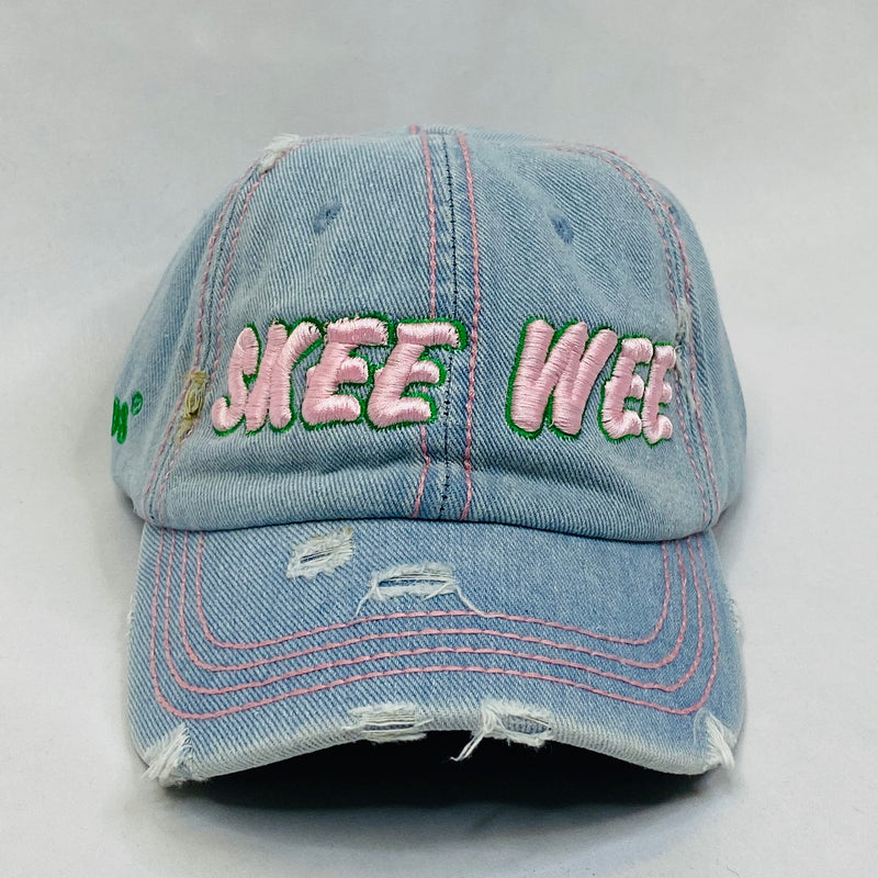 “SKEE WEE"  Light Denim Hat