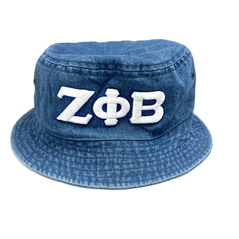 Denim Zeta Bucket Hat