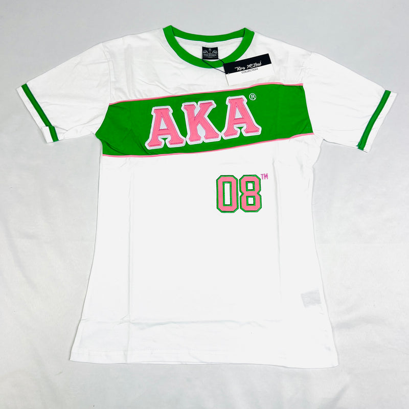 AKA Premium White Jersey Shirt