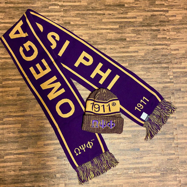 Omega Scarf and One Hat
