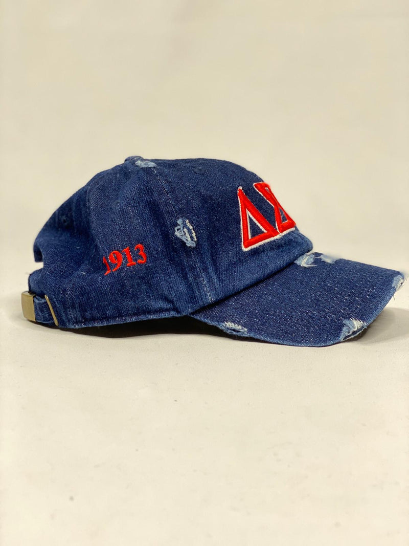 Delta Sigma Theta Dark Denim Hat