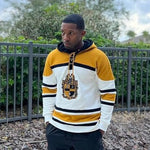 Alpha White Hockey Hoodie