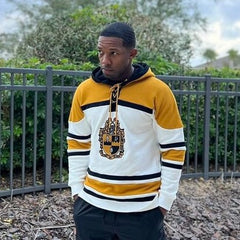 Alpha White Hockey Hoodie