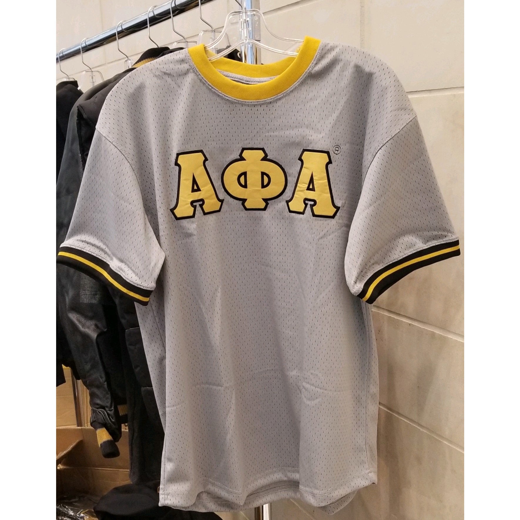 Grey Alpha Phi Alpha Jersey