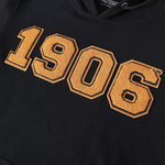 Alpha Black 1906 Chenille Hoodie
