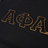 Alpha Black Pocket Crewneck