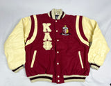 Kappa Krimson & Kream Wool Letterman Jacket