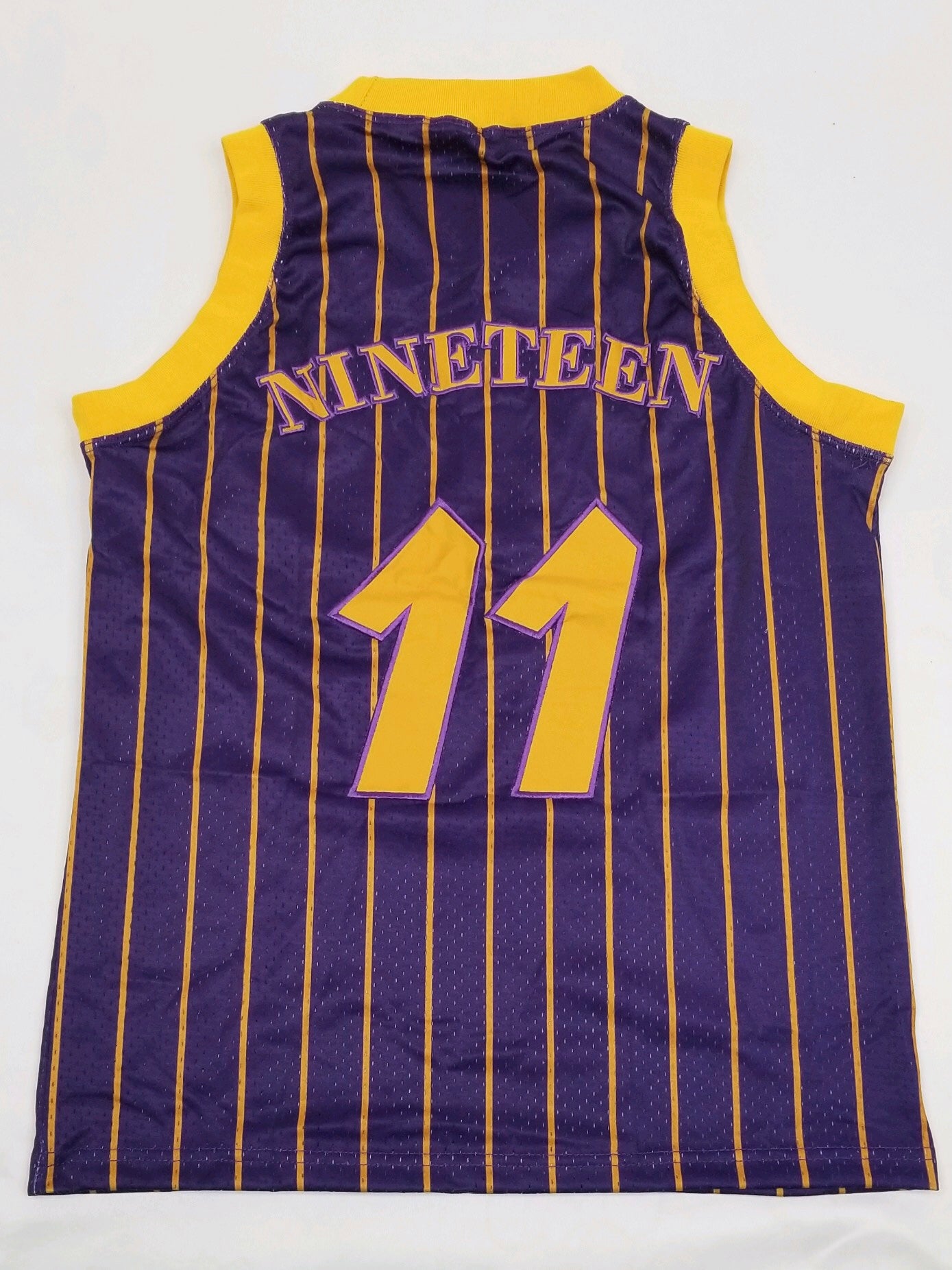 Omega Pinstripe Basketball Jersey – The King McNeal Collection