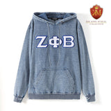 Zeta Chenille Denim Hoodie