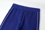 Zeta Tech Fleece Joggers Royal White Trim