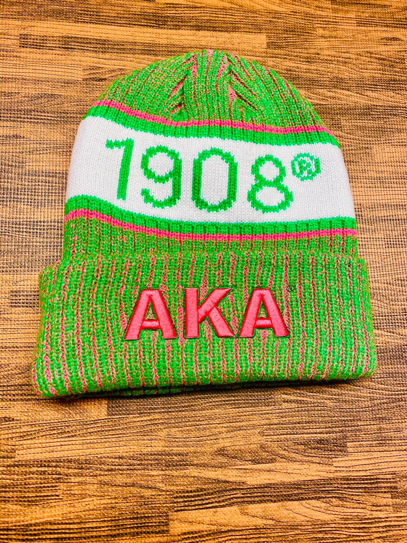 AKA Beanie Hat without Pom