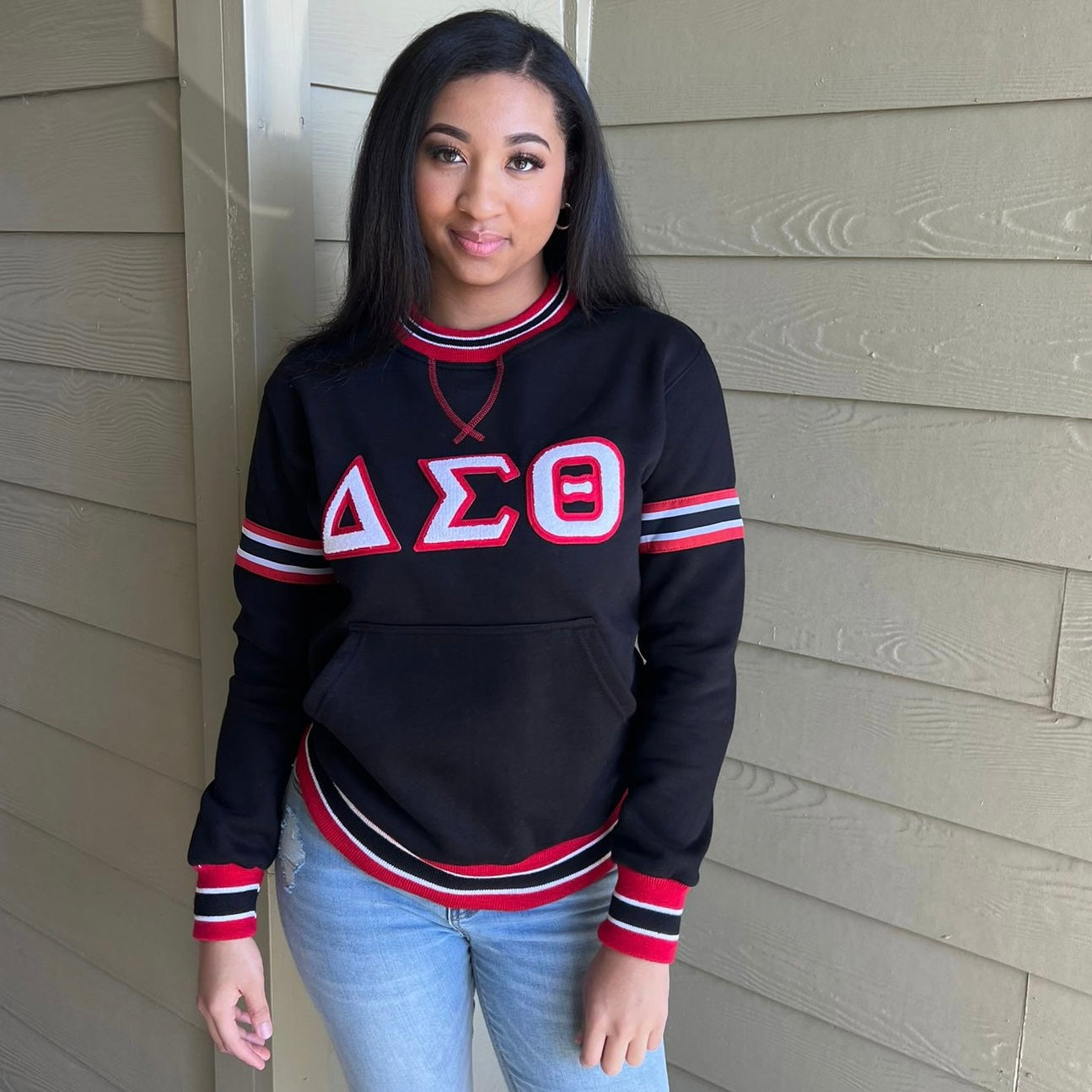 DST Black Chenille Crewneck (Unisex Size)