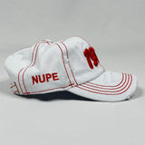 Kappa 1911 White Denim Dad Hat