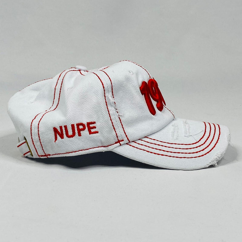 Kappa 1911 White Denim Dad Hat