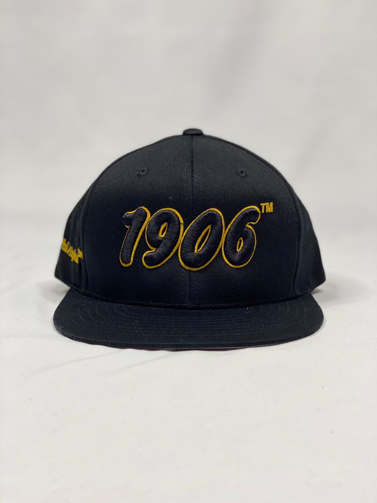 Alpha Black 1906 SnapBack Hat