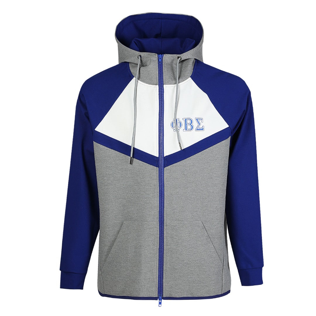 PBS Grey Tech Fleece Jacket