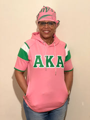 AKA Pink SS Hoodie