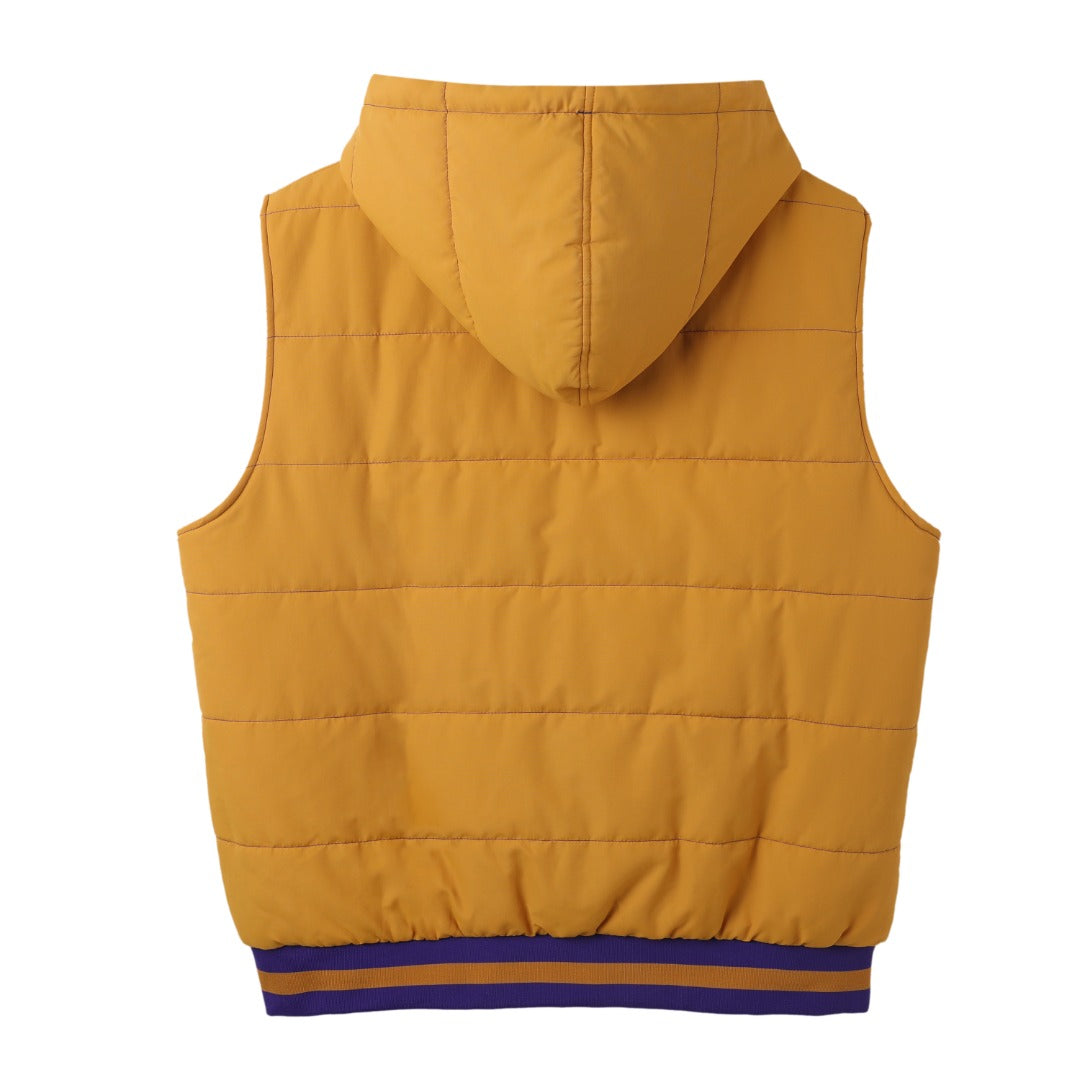 Omega Hooded Puffer Vest