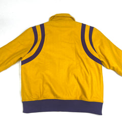 Old Gold And Purple Wool Jacket