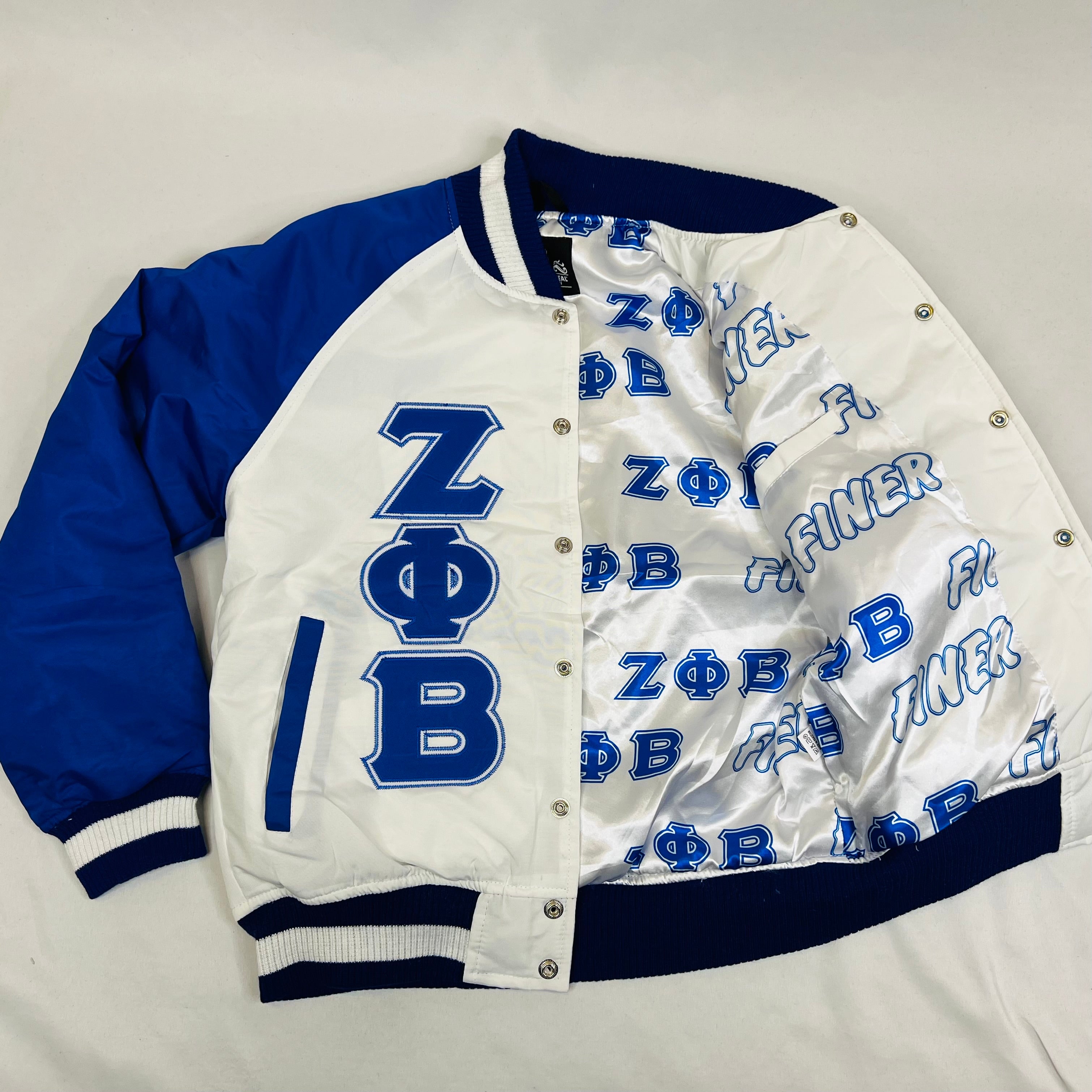 Zeta Bomber Jacket Custom Lining