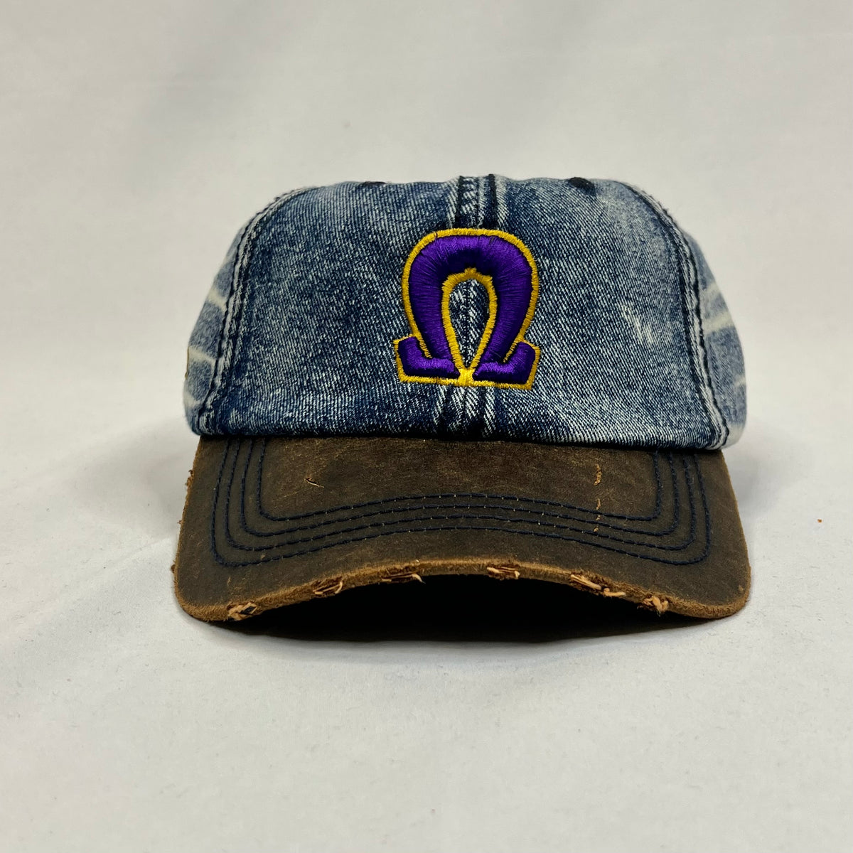 Denim Omega Ω Hat