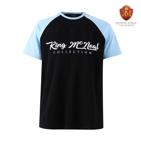 KMC Black/Blue Premium Raglan Shirt