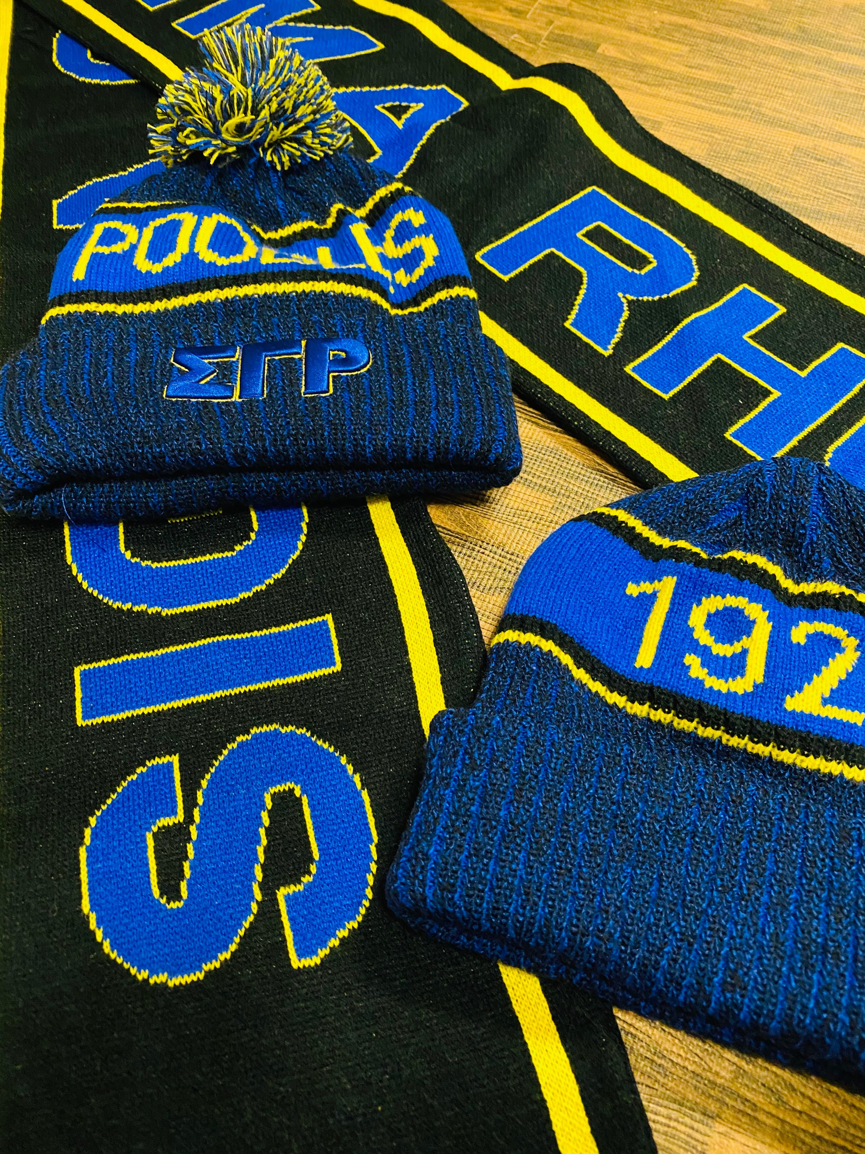 Sigma Gamma Rho Black Scarf