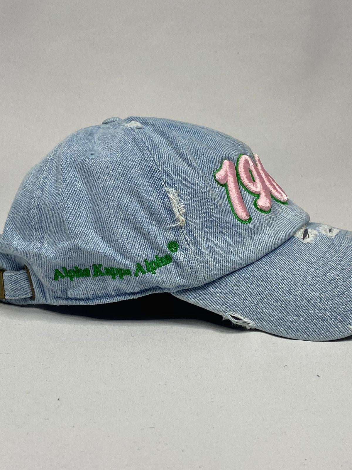 AKA 1908 Light Denim Hat