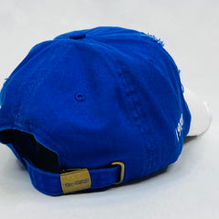 “ΖΦΒ” Zeta Phi Beta Blue & White Distressed Hat