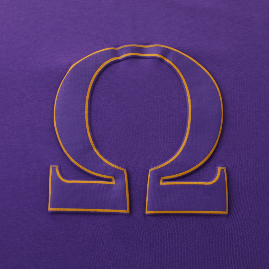 Omega Premium Purple Ω Ringer Shirt