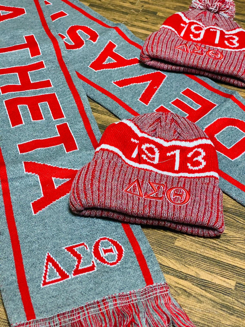 Delta Grey Scarf Only