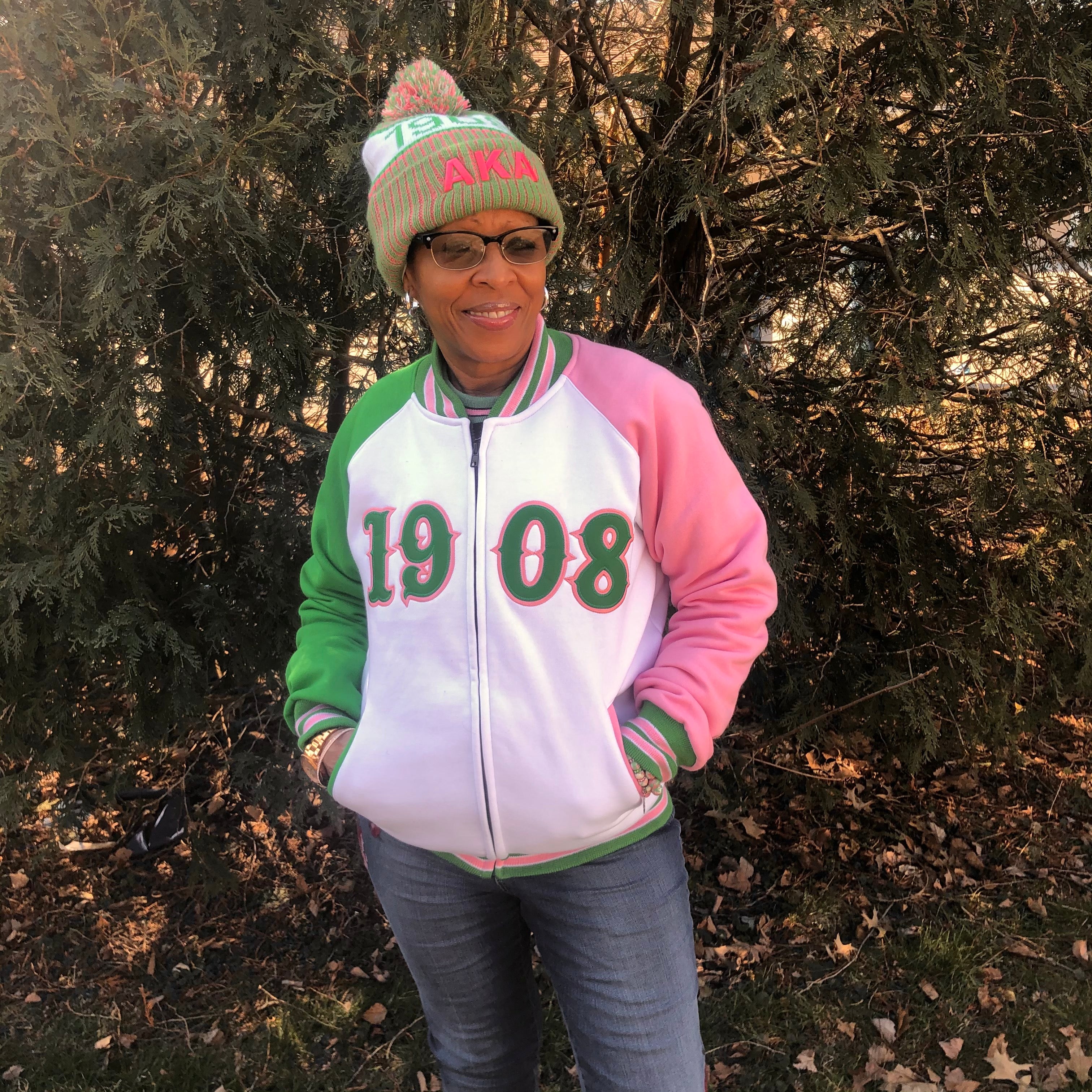 AKA 1908 Fleece Jacket (Unisex Size)