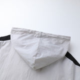 Alpha Grey Half Zip Windbreaker Jacket